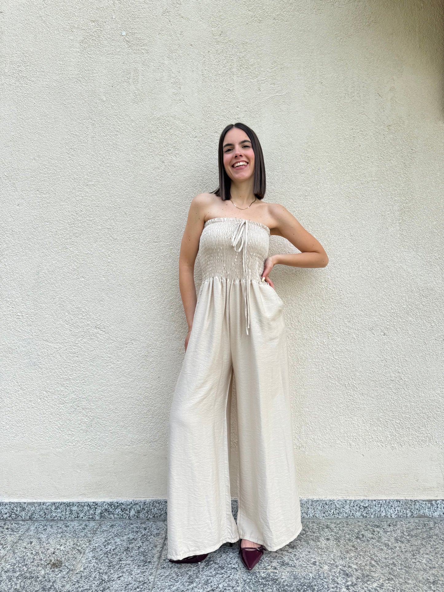 Tuta intera "Nina" Sabbia