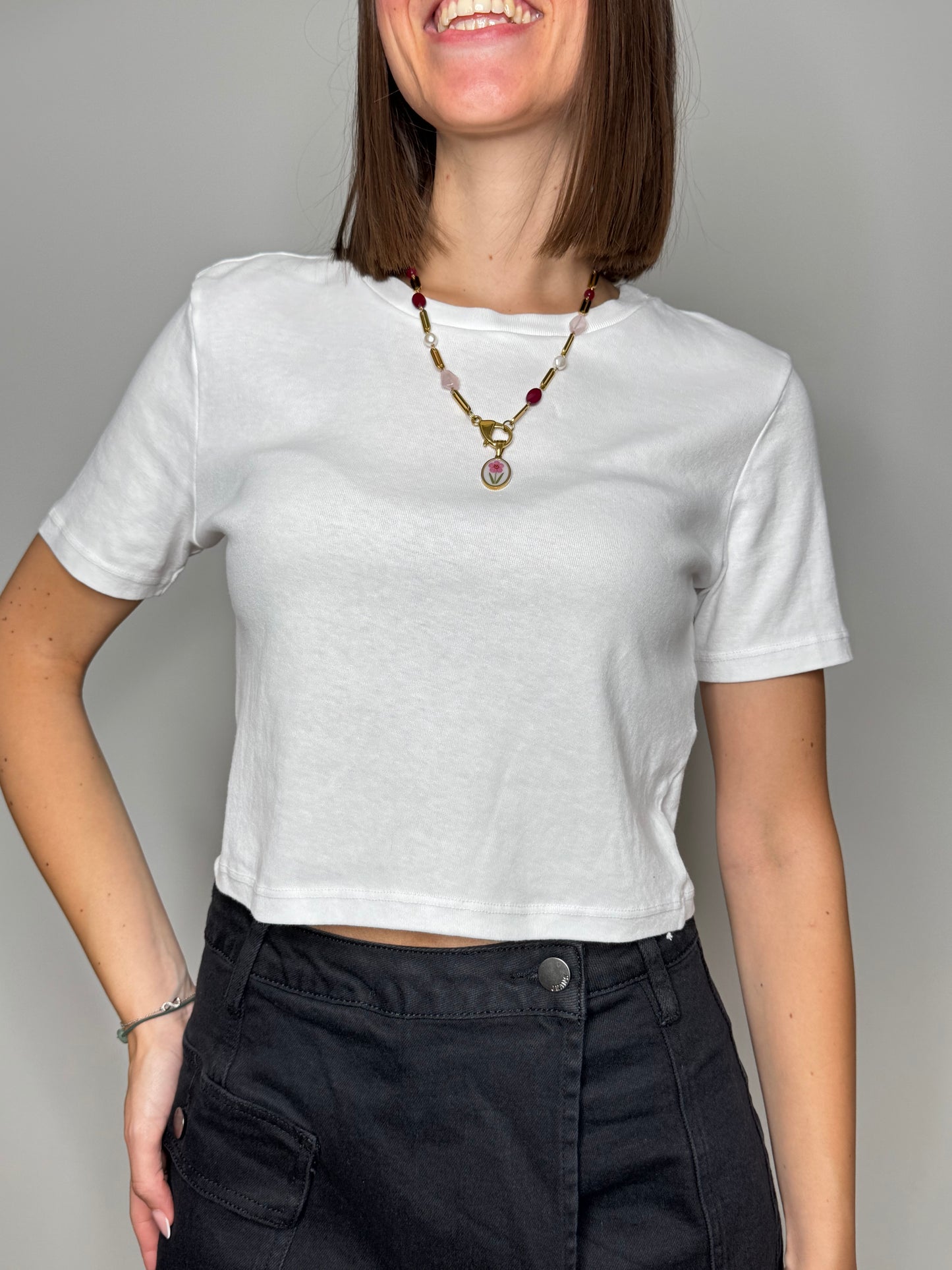 T-shirt crop "Everyday"