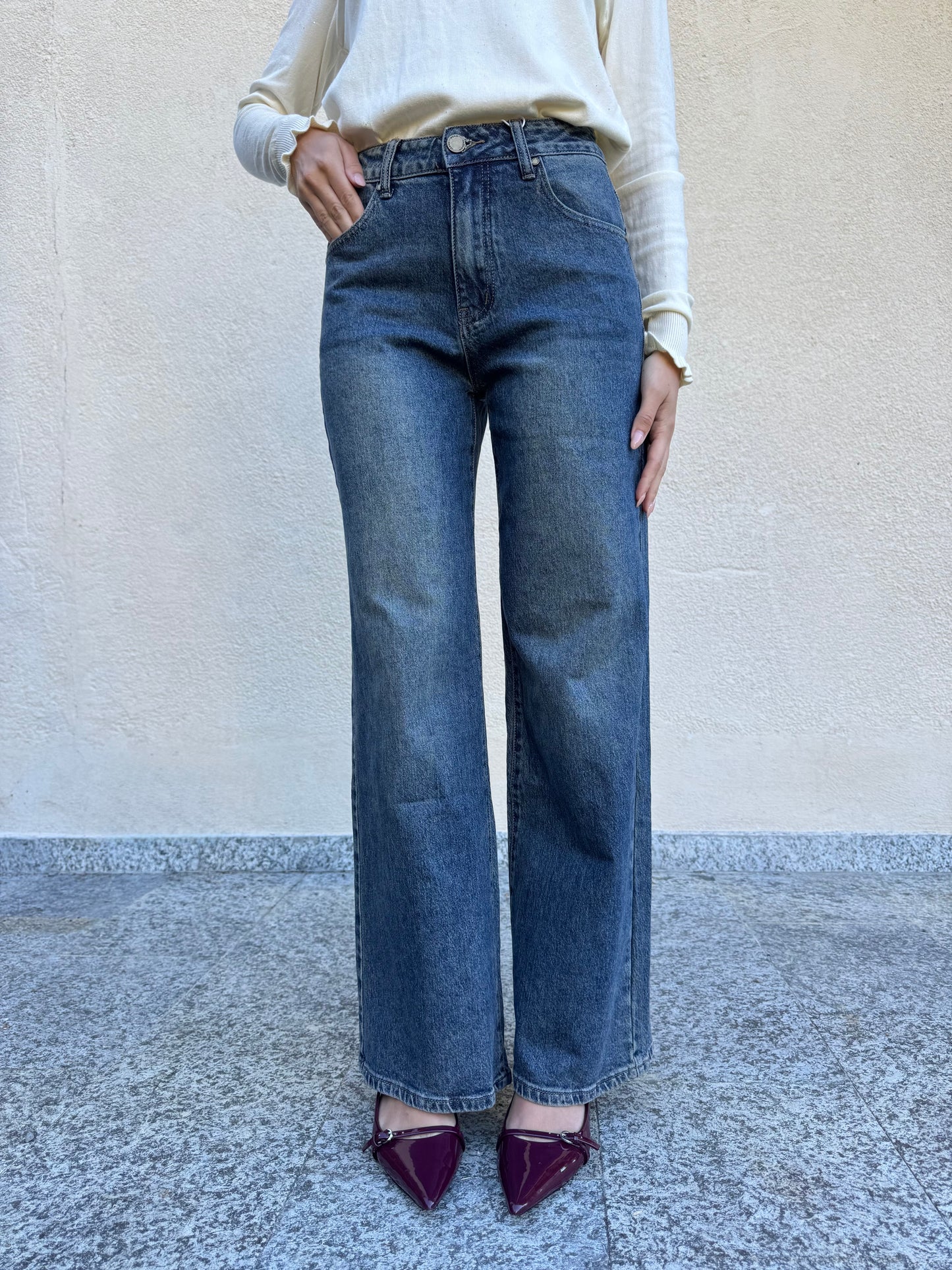 Jeans Wide Leg Milano