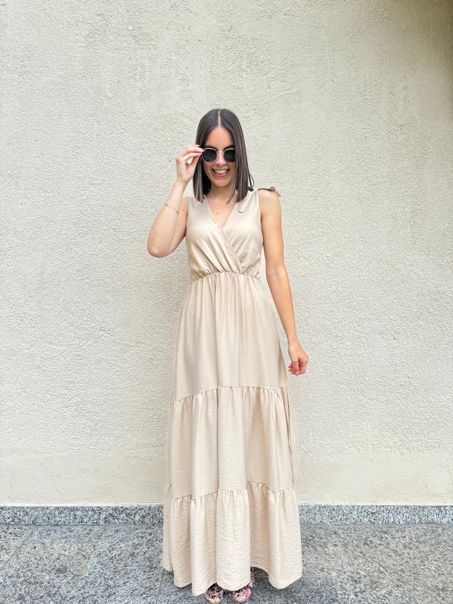 Abito "Gaia" Beige