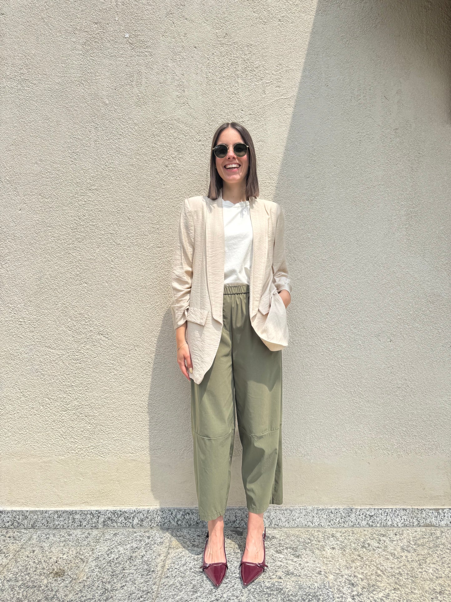 Blazer "Mirta" Sabbia