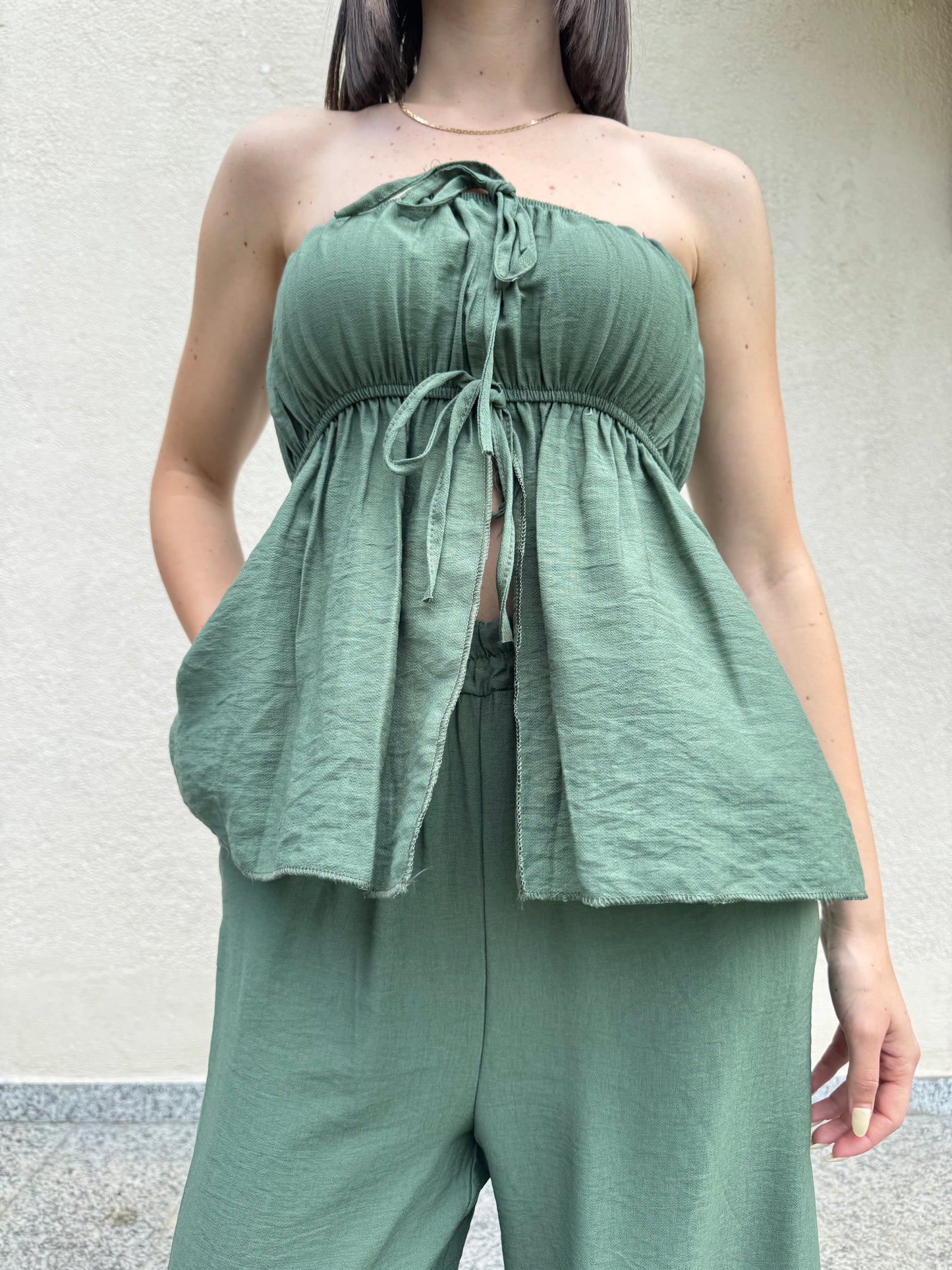 Completo "Dalia" Verde Bosco