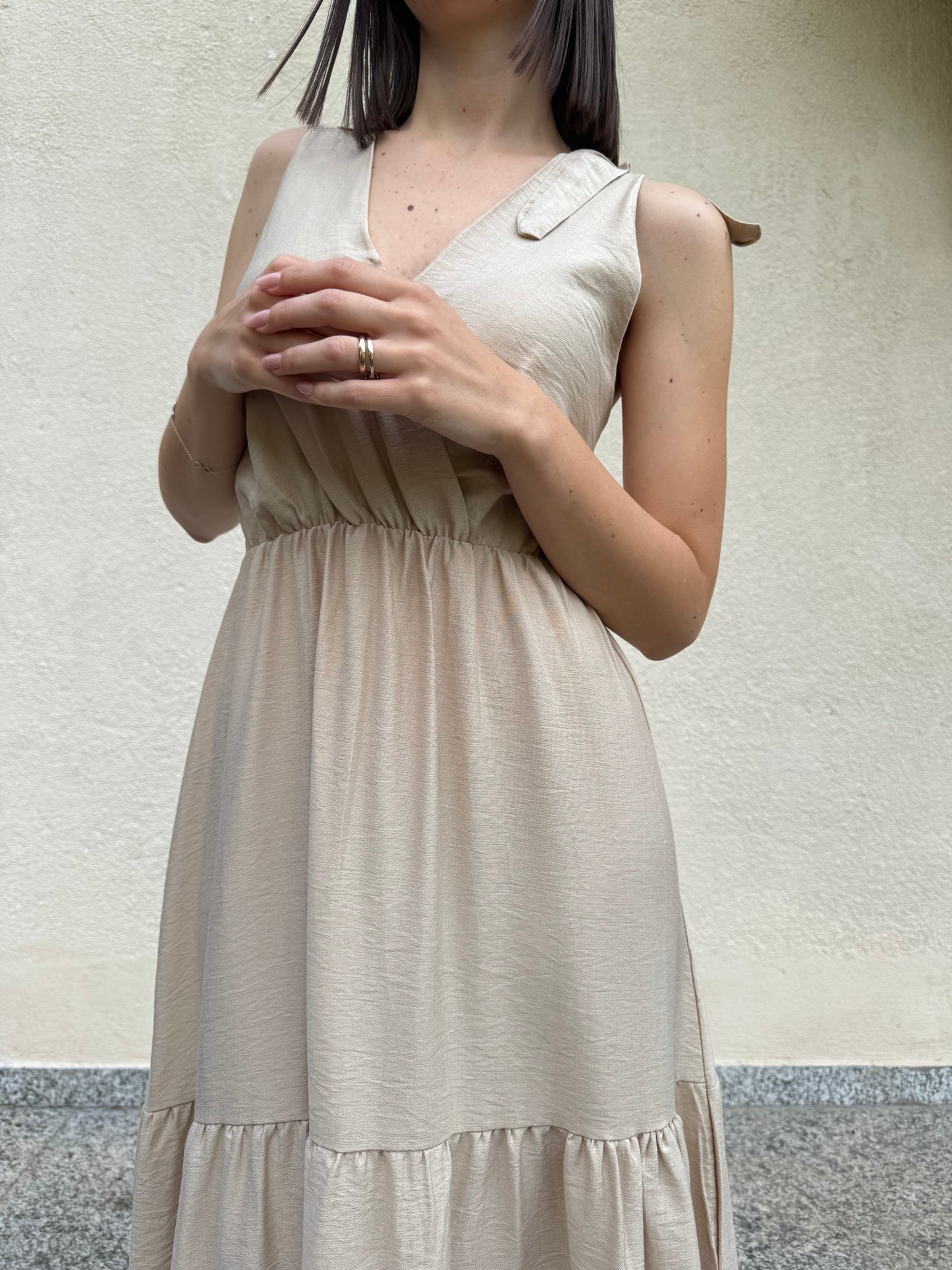 Abito "Gaia" Beige