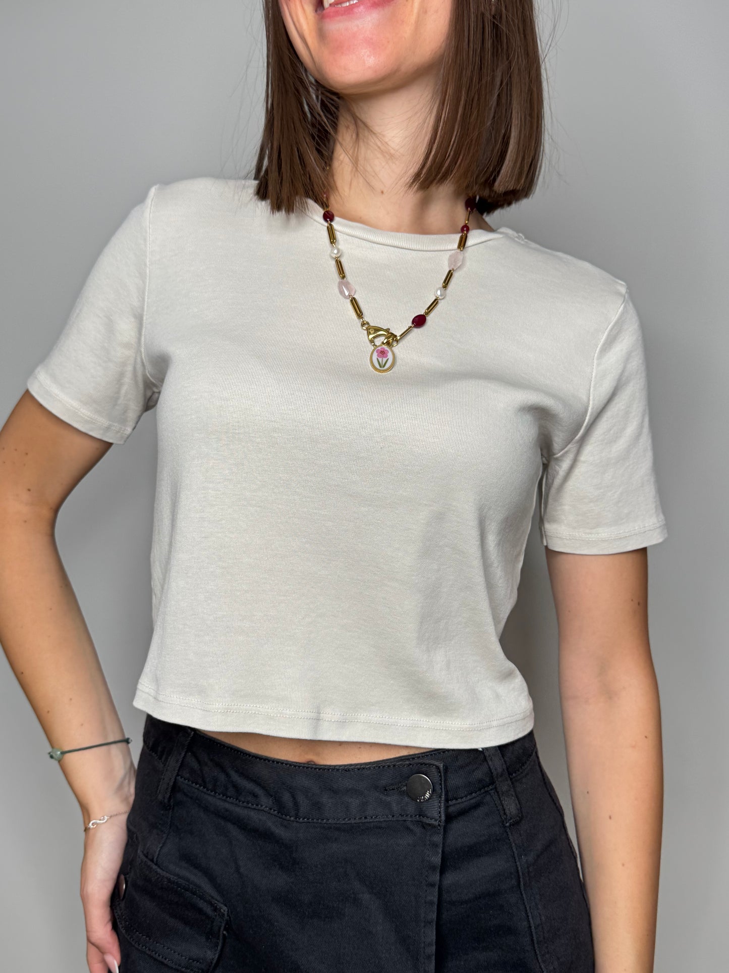 T-shirt crop "Everyday"