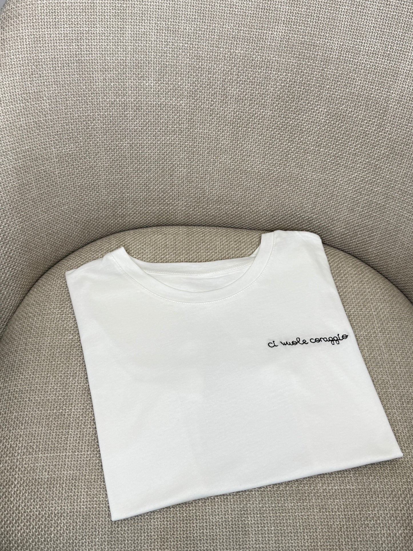 T-shirt "ci vuole coraggio"