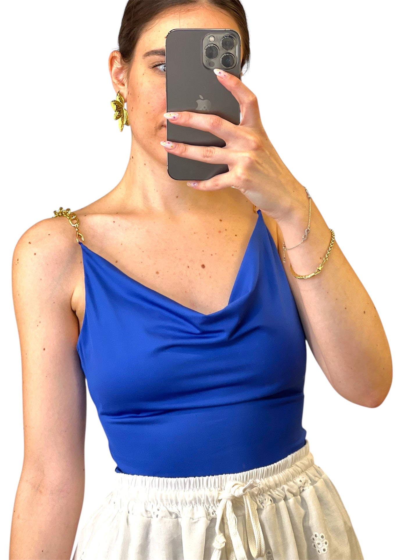 Body "Gioiello" Blu elettrico