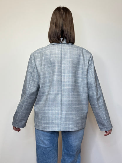 Blazer corto "Milano" toni Carta da Zucchero