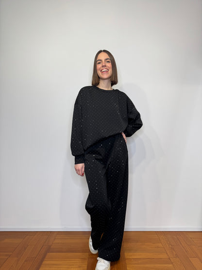 Tuta Lurex Nero