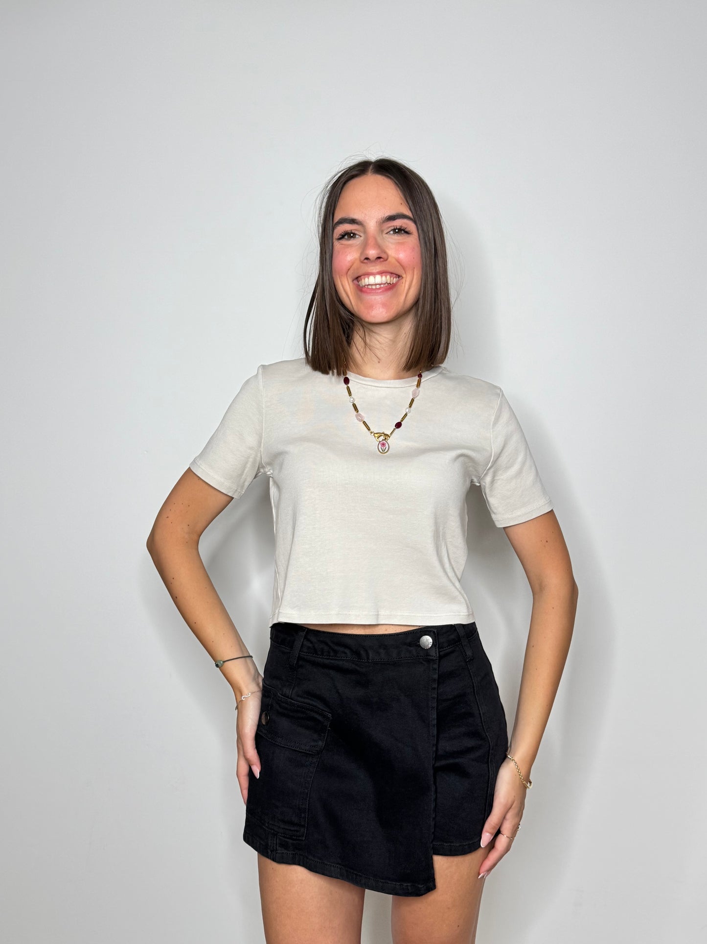 T-shirt crop "Everyday"
