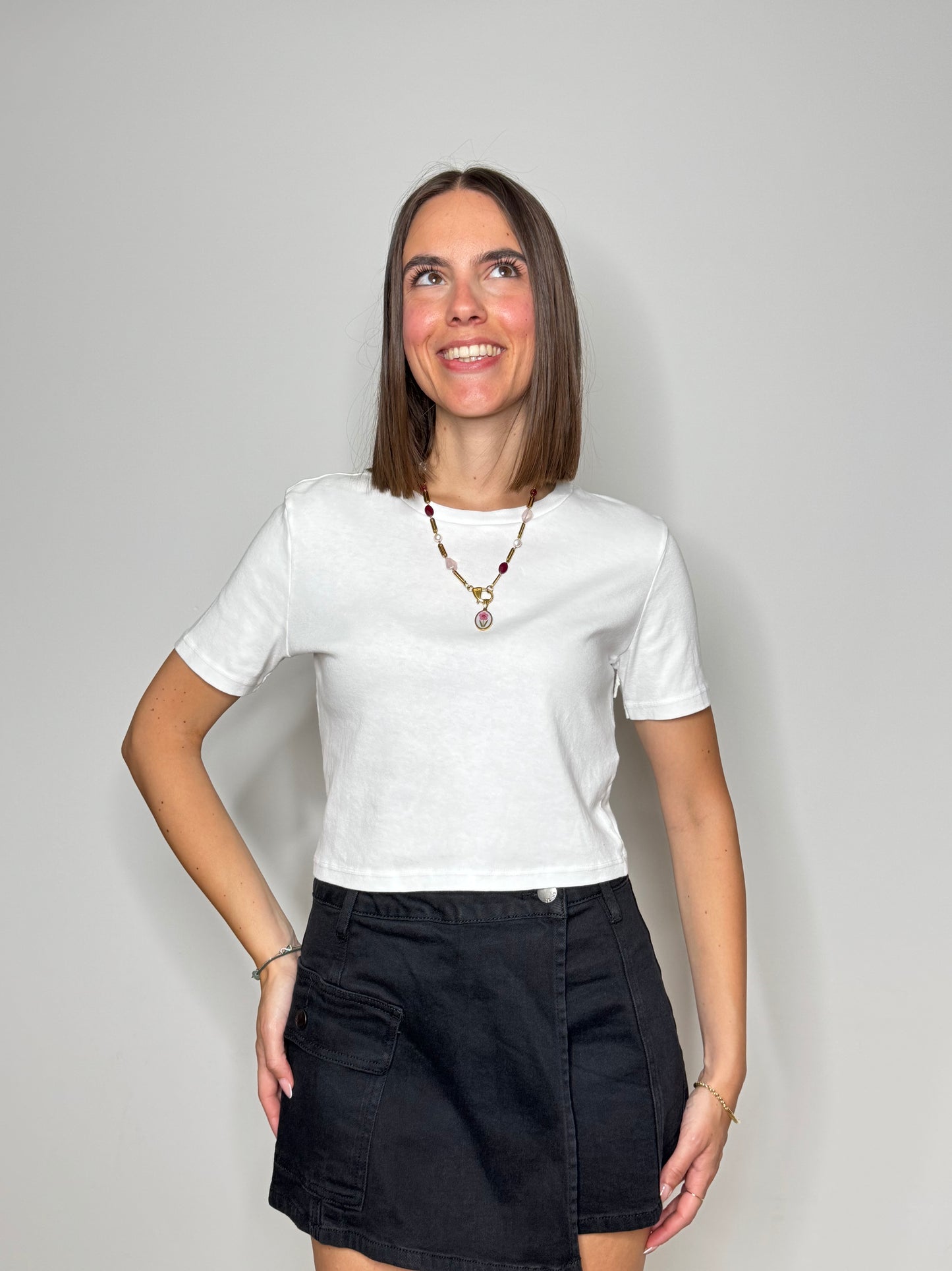 T-shirt crop "Everyday"
