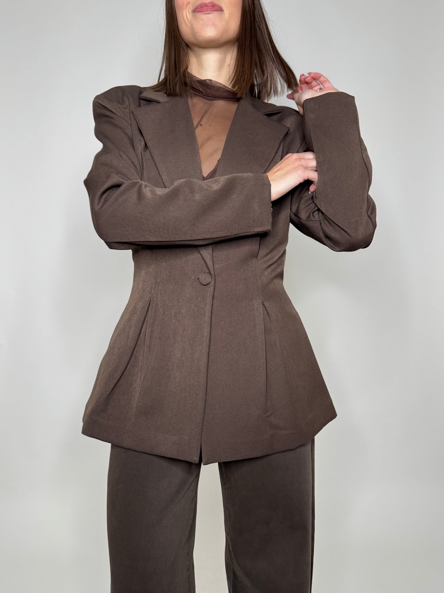 Giacca Dubai Cioccolato