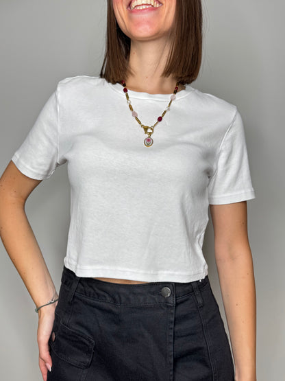 T-shirt crop "Everyday"