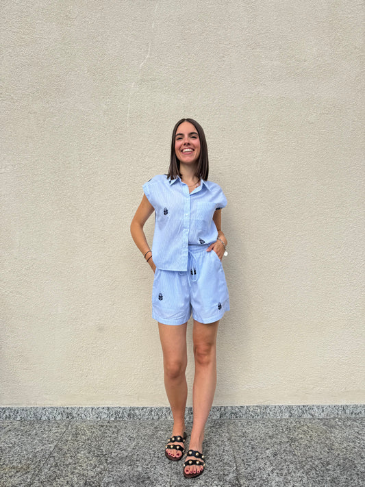 Completo "Altea" Azzurro