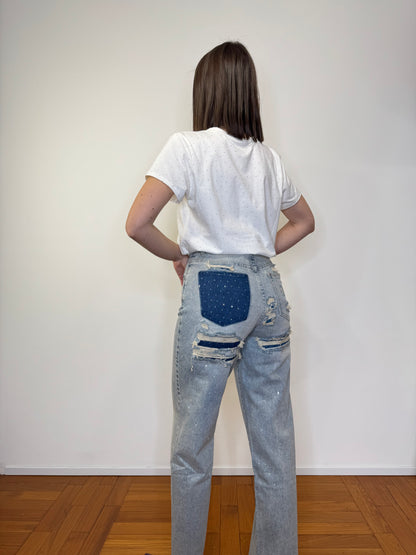 Jeans Strappi