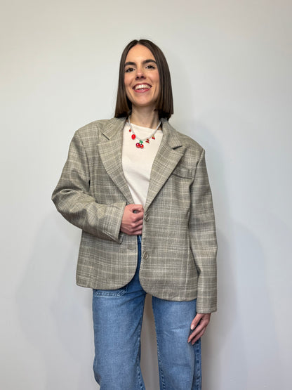 Blazer corto "Milano" toni Beige