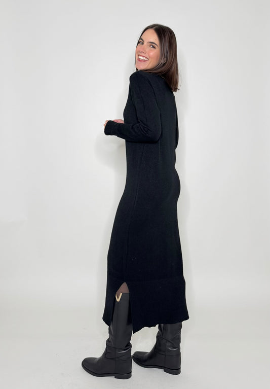 Maxi Abito in maglia in calda viscosa