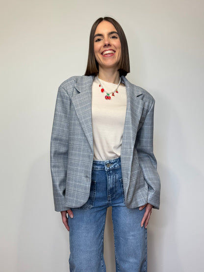Blazer corto "Milano" toni Carta da Zucchero