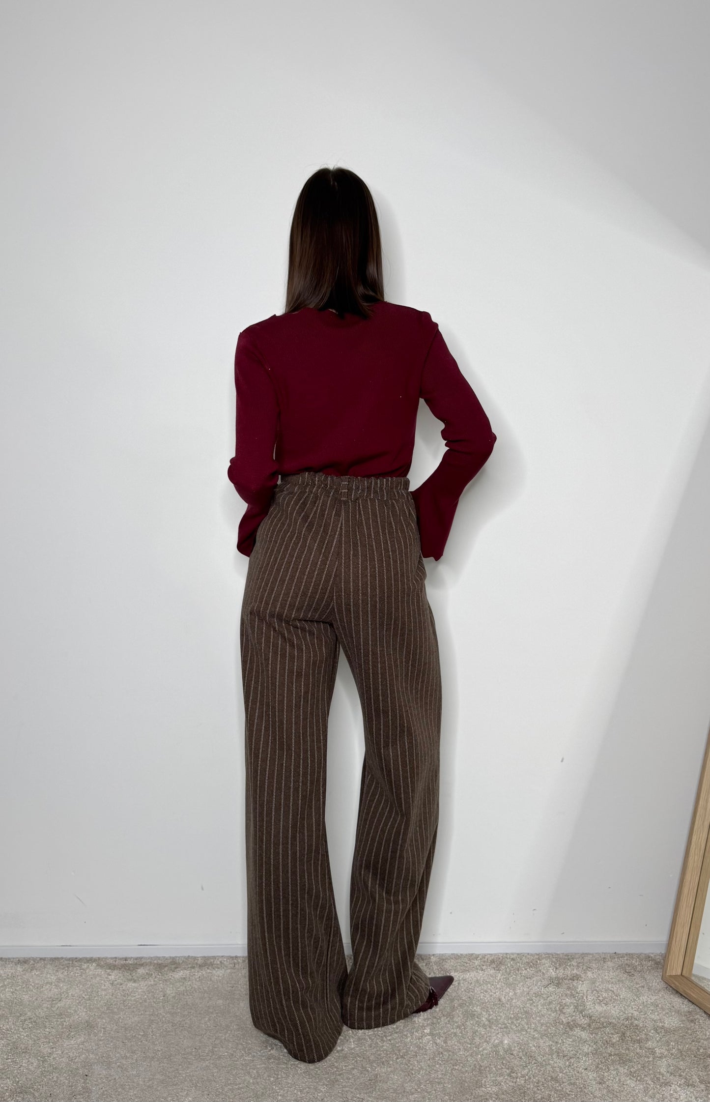 Pantalone gessato