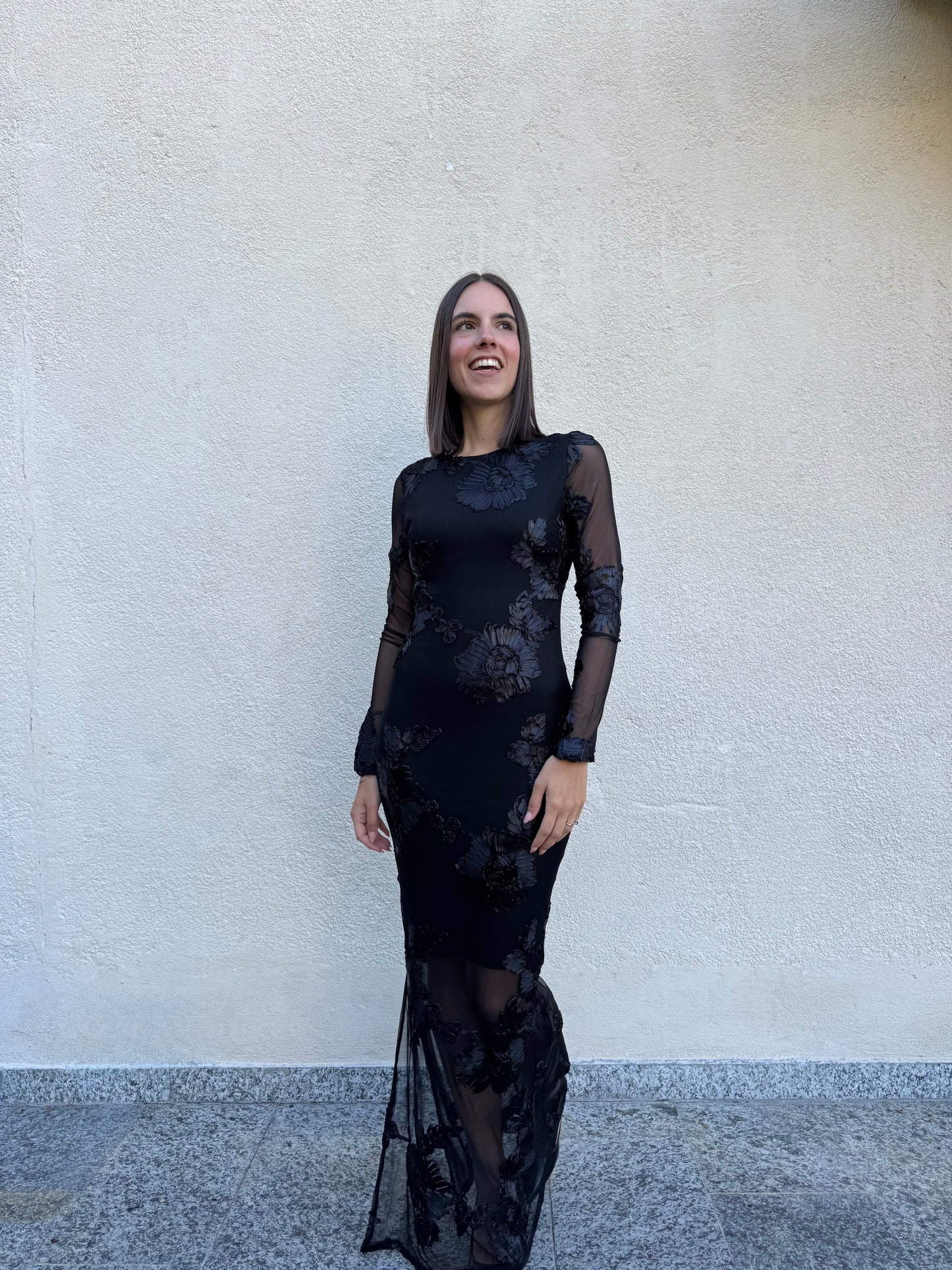 Abito tulle Romantica Nero