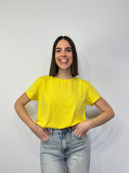 T-shirt Virginia Strass