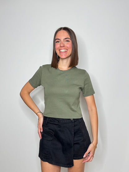 T-shirt crop "Everyday"