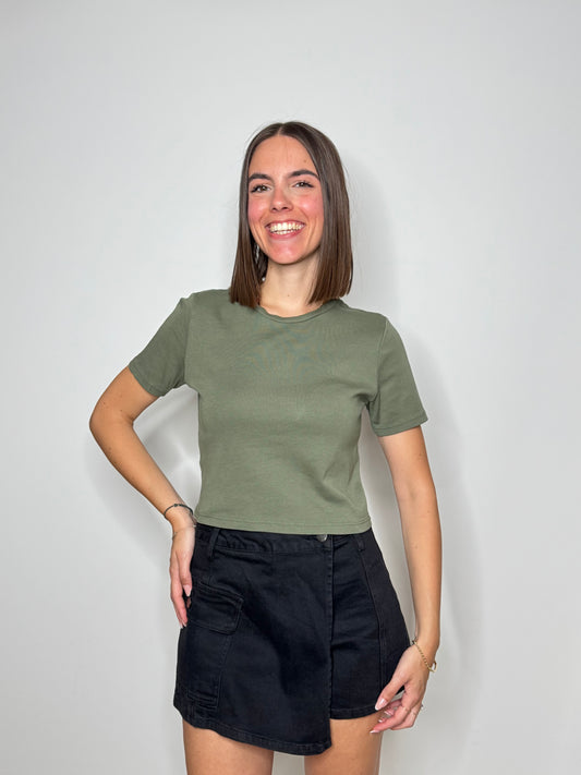 T-shirt crop "Everyday"