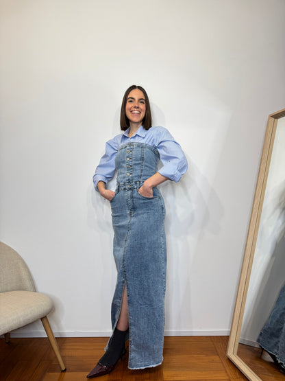 Abito total denim