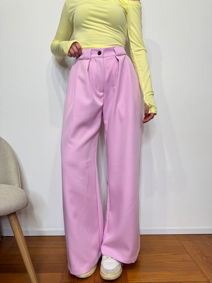 Pantalone "Flora" Rosa