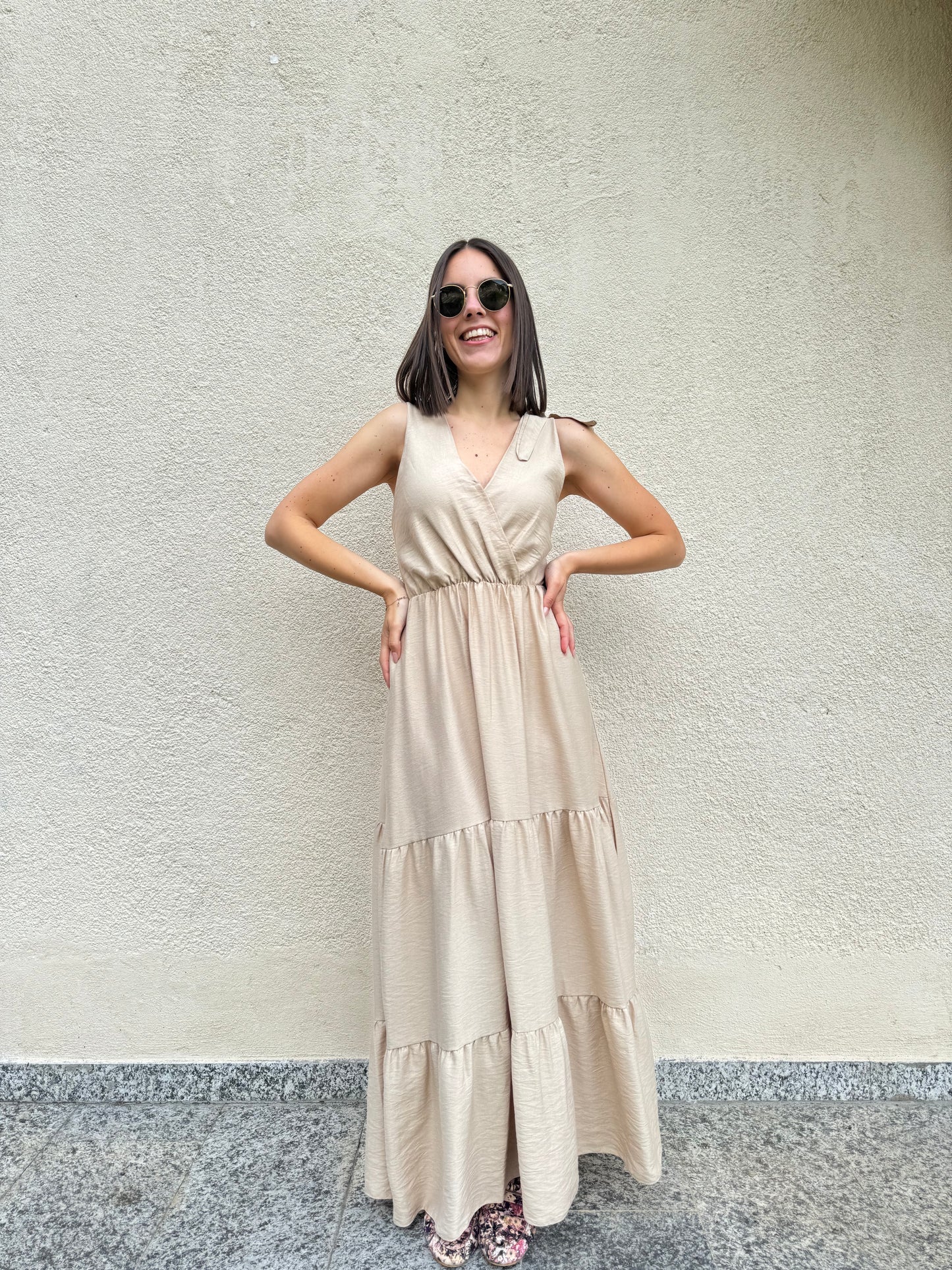 Abito "Gaia" Beige