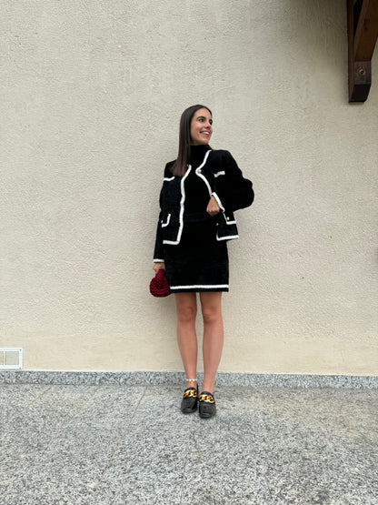 Completo Chanel in calda viscosa