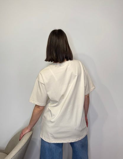 T-shirt Fruit Beige