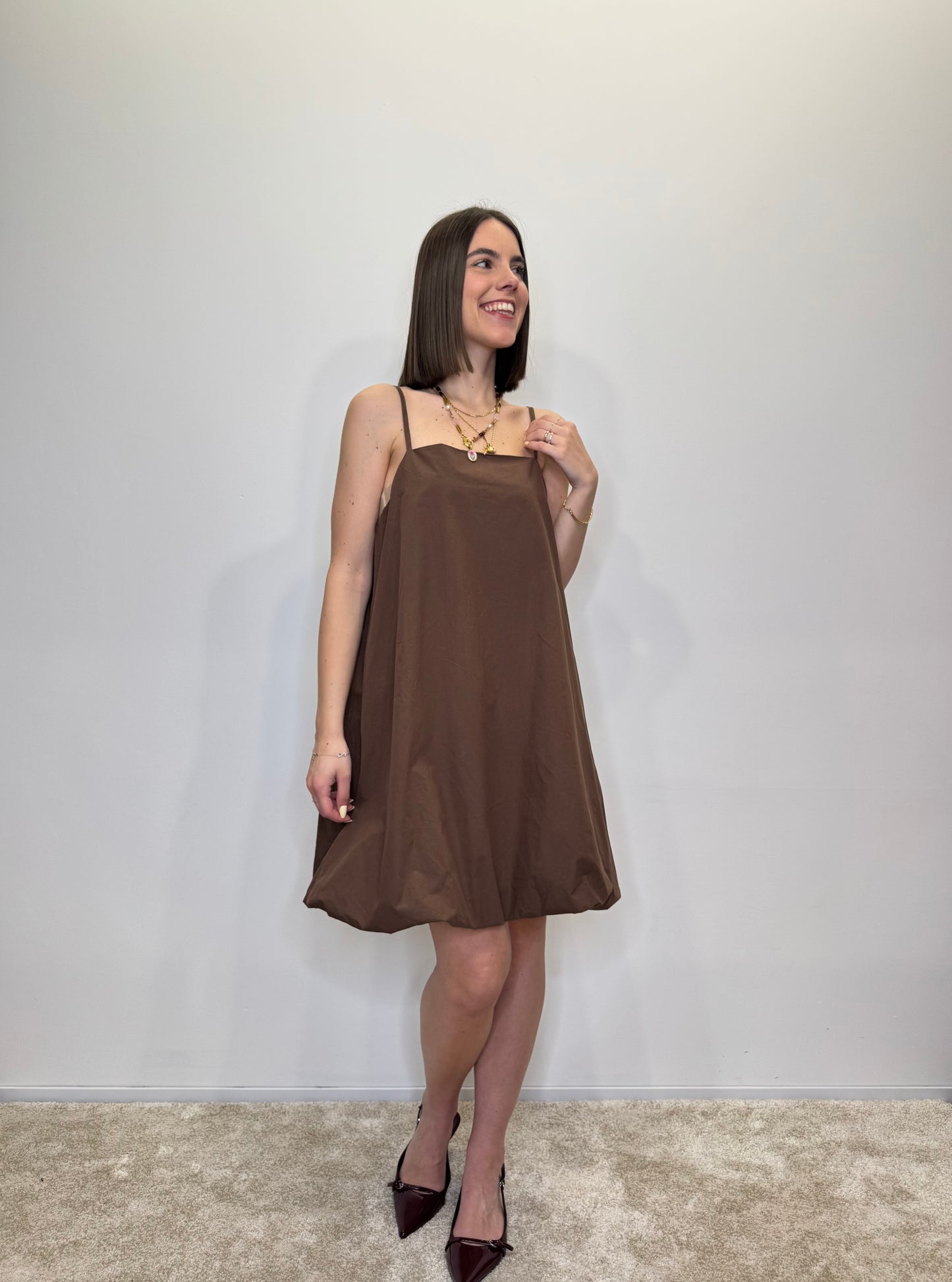 Abito Palloncino Cioccolato