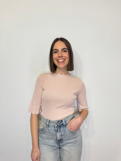 Maglia ZigZag Primavera/Estate "Rosa"