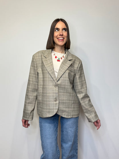 Blazer corto "Milano" toni Beige