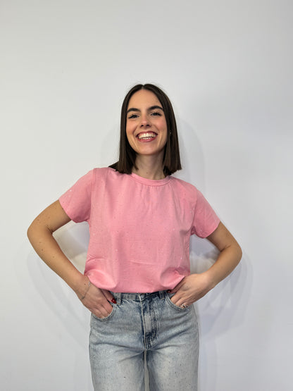 T-shirt Virginia Strass