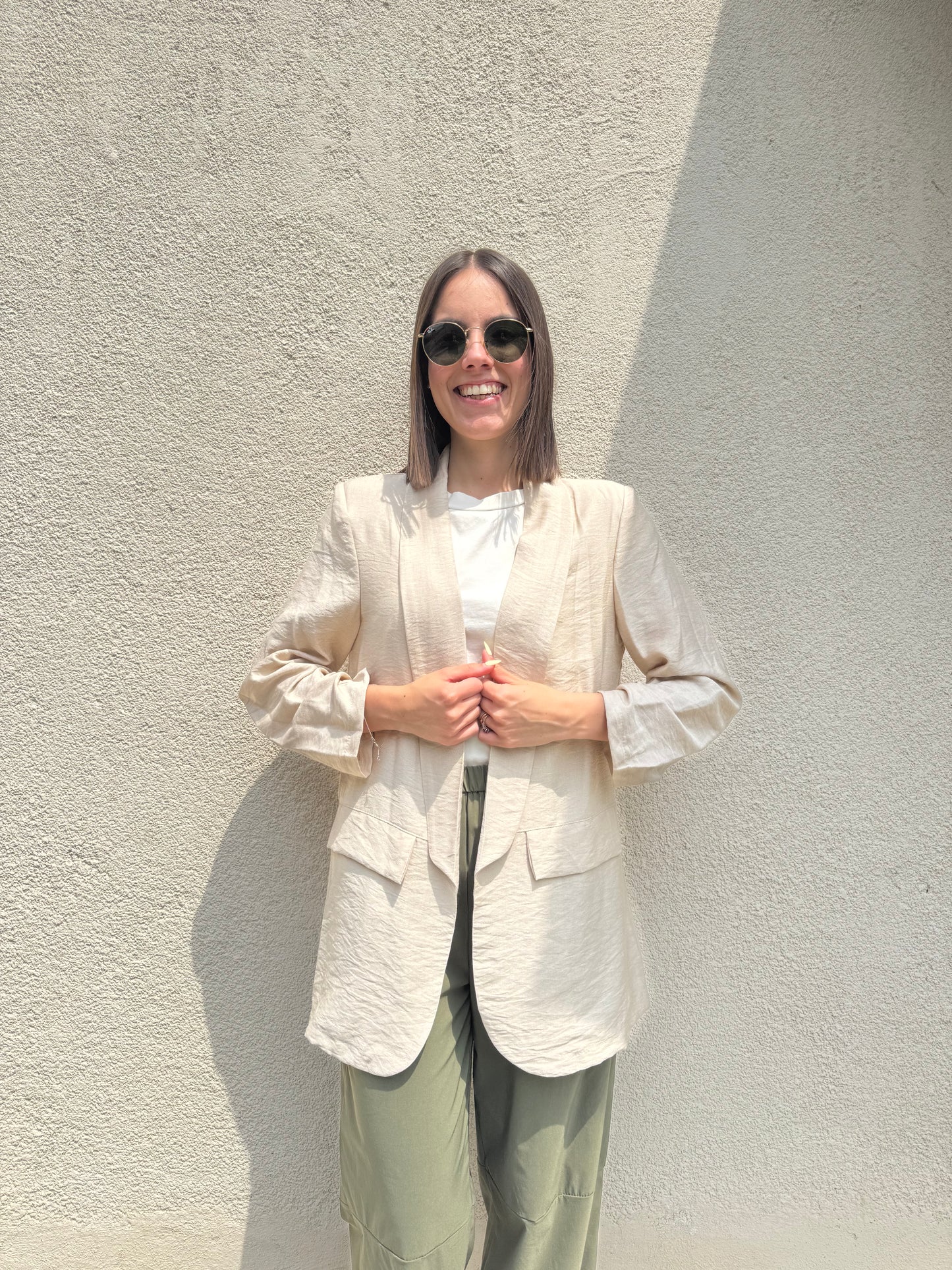 Blazer "Mirta" Sabbia