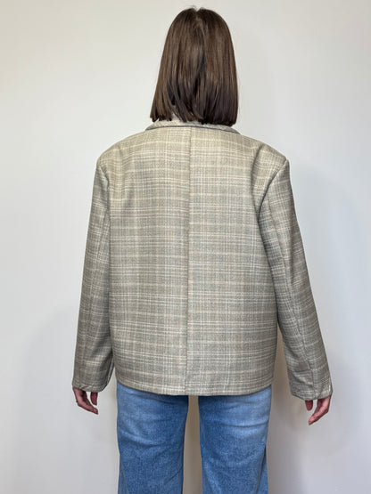 Blazer corto "Milano" toni Beige