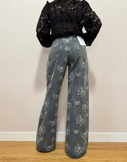 Jeans "Butterfly" Wide Leg