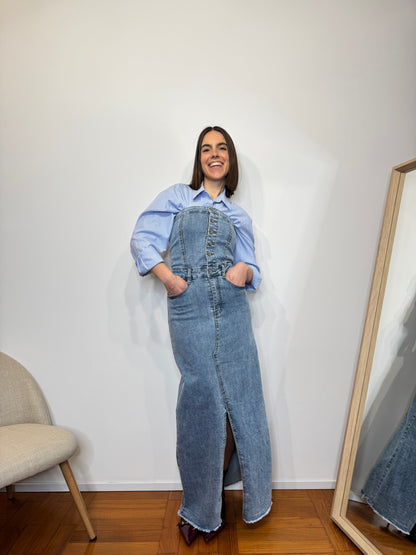 Abito total denim