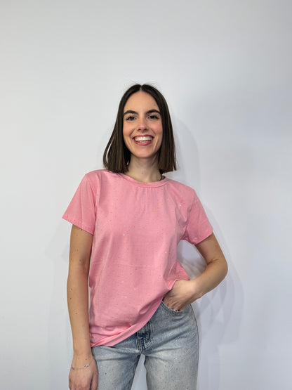T-shirt Virginia Strass