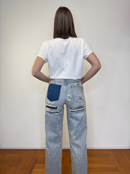 Jeans Strappi