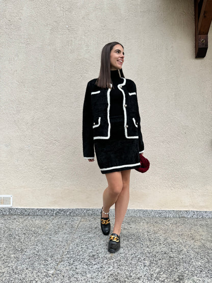 Completo Chanel in calda viscosa