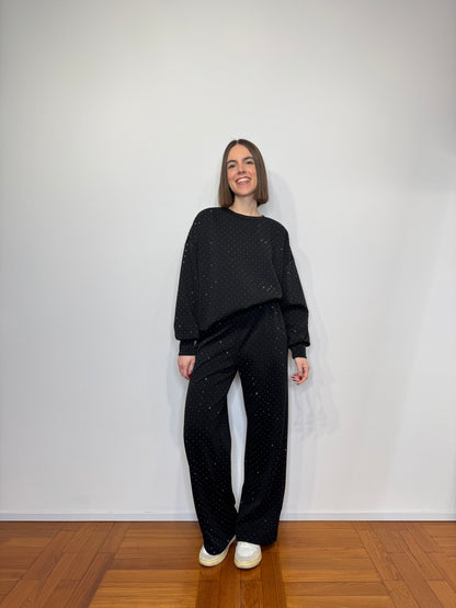 Tuta Lurex Nero
