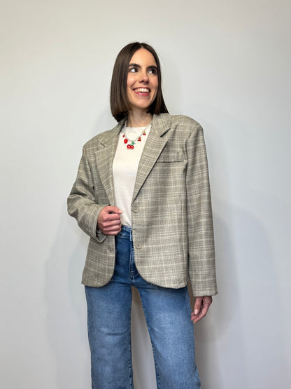 Blazer corto "Milano" toni Beige